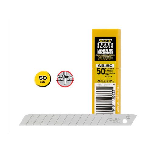 OLFA AB-50S penge (50 db-os)