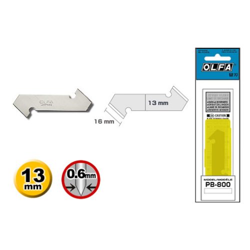 OLFA PB-800 plexivágó penge (3 db-os)