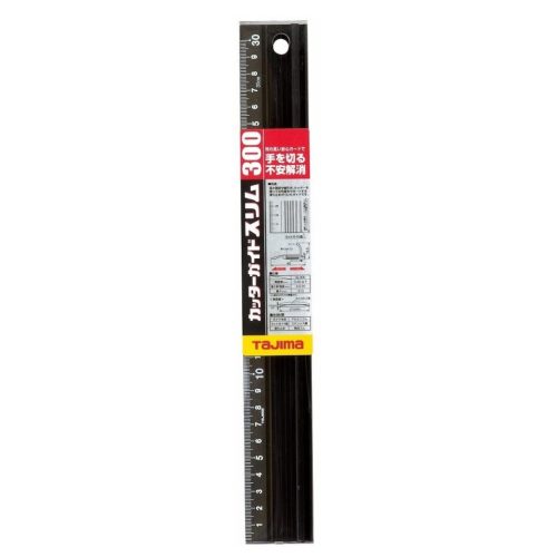 Vonalzó acélbetétes alu ujjvédős TAJIMA 30 cm-es