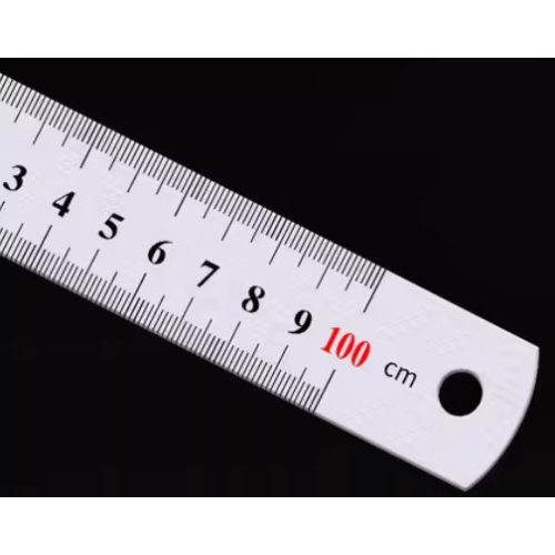 Vonalzó acél (rozsdamentes) 100 cm-es