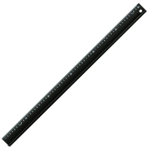Vonalzó acélbetétes alu ujjvédős TAJIMA 60 cm-es