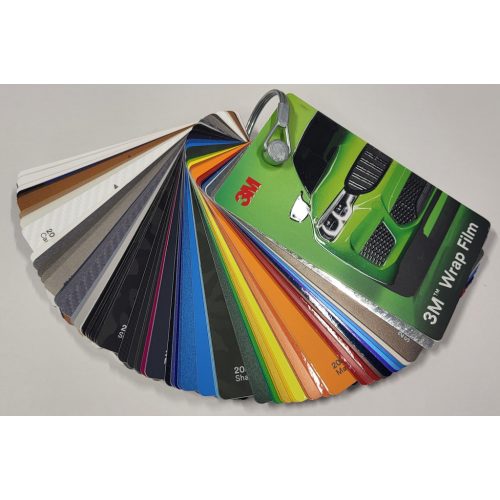 3M 152 cm széles vinyl öntapadó Prémium Légcsatornás Autófólia (méterenként)