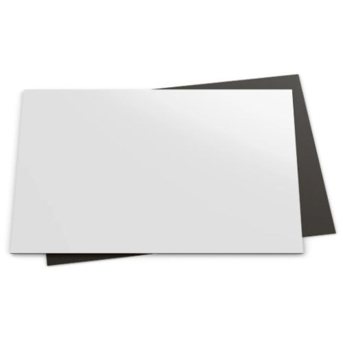 Nyomtatható Mágneses PET lap SRA3 (320x450 mm) méretben lézer nyomtatóhoz