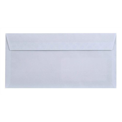 Boríték LA4 méretű (110 x 220 mm) Szilikonos FEHÉR 