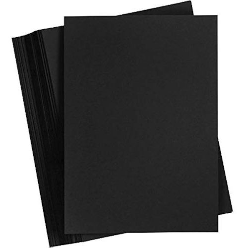 350 g B1 (70x100 cm) méretű kétoldalas FEKETE FOTÓKARTON